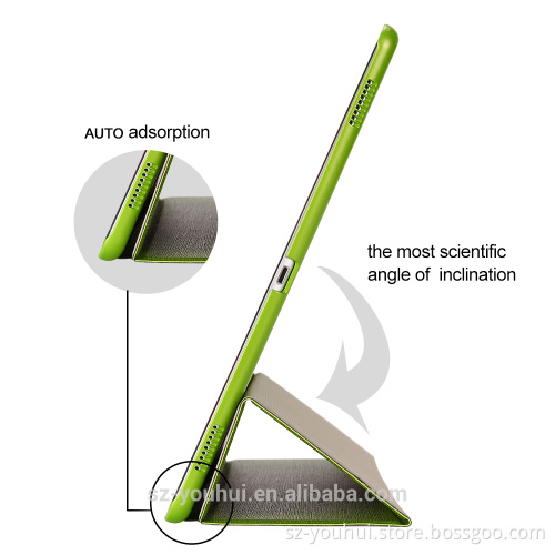 Factory Price Smart Magnetic PU Cover +PC Back Case for iPad Pro 12.9 "